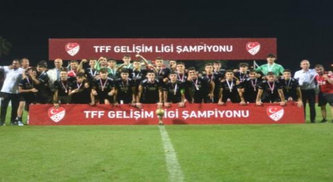 Erzurumspor U19  TFF 1. Lig'i 3'üncü tamamladı